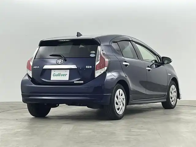 トヨタ アクア 福島県 2016(平28)年 5.1万km ライトブルーメタリック Toyota Safety Sense C/・プリクラッシュセーフティ/・システムレーンディパーチャーアラート/・オートマチックハイビーム/・先行車発進告知機能/純正ナビゲーション/・型式：NSZT-W66T/・Bluetooth/TV/CD/DVD/AM・FM/・バックカメラ/・ETC/モデリスタエアロ/プッシュスタート/・スマートキー/ハロゲンライト/・オートライト/電動格納ウィンカーミラー/・オートミラー/純正フロアマット/ドアバイザー