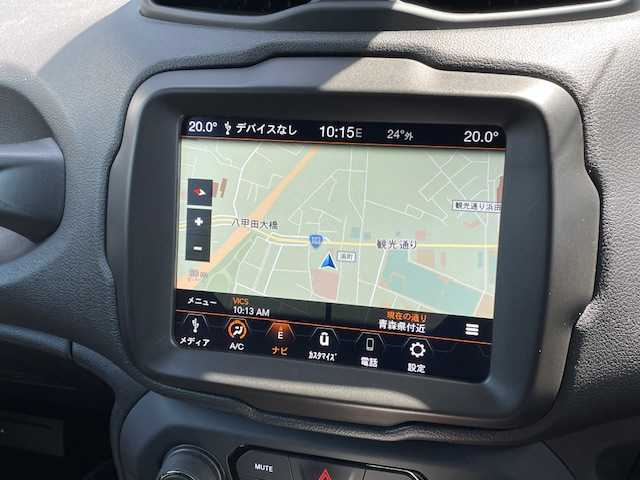 クライスラー・ジープ ジープ レネゲード トレイルホーク 青森県 2020(令2)年 6.4万km 黒 トレイルホーク4WD/U connectナビ社外フルセグTV Bluetooth/バックカメラ/OP CDデッキ/LEDヘッドライト/フォグランプ /ルーフレール/ヒルアシスト/レーンセンス/ブラインドスポットモニター/スマートキーX2/DSRCETC
