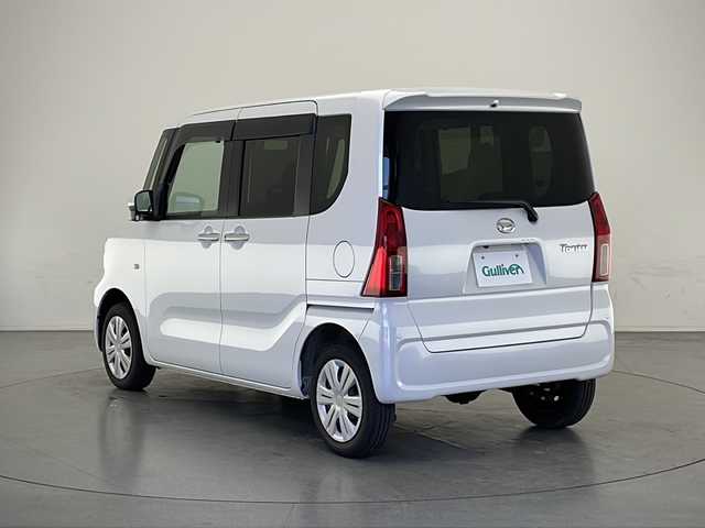 ダイハツ タント X 長野県 2023(令5)年 1.6万km シャイニングホワイトパール 4WD/社外ナビ/片側パワースライドドア/バックカメラ/クリアランスソナー/アイドリングストップ/ワンセグTV/Bluetooth/CD/ETC/オートライト/LEDヘッドライト/ステアリングスイッチ/電子パーキング/オートホールド/社外フロアマット/純正鉄ホイール/2列目サンシェード/電動格納ミラー/ドアバイザー