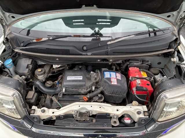 ホンダ Ｎ ＢＯＸ カスタム G Aパッケージ 千葉県 2014(平26)年 9.5万km プレミアムホワイトパール ワンオーナー/純正ナビ/フルセグテレビ/Bluetooth/DVD/バックカメラ/片側パワースライドドア/ETC/オートライト/スマートキー/プッシュスタート/横滑り防止装置/シティブレーキアクティブシステム/純正アルミホイール/純正フロアマット/ウィンカーミラー/取扱説明書/保証書