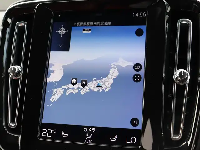 ボルボ ＸＣ４０ T4 AWD インスクリプション 長野県 2018(平30)年 3.8万km 黒 赤革シート /純正ナビTV /360°カメラ /CarPlay /harman/kardon /ACC /衝突軽減ブレーキ /LKA /BSM /パワーシート/ヒーター/ステアヒーター /パワーバックドア /スマートキー /純正19AW /LEDライト