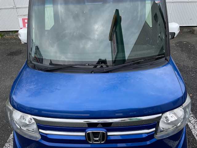 ホンダ Ｎ ＢＯＸ ＋ 2トーン G Lパッケージ 茨城県 2016(平28)年 4.8万km ブリリアントスポーティブルーメタリック2トーン ＧＬパッケージ　/純正ＳＤナビ　/地デジ対応ＴＶ　/Bluetooth　/ＣＤ/ＤＶＤ/バックカメラ/ビルトインＥＴＣ/片側パワースライドドア/横滑り防止装置/電動ミラー/純正フロアマット/プッシュスタート/スマートキー/ウルトラコーティングメンテナンスキット付き