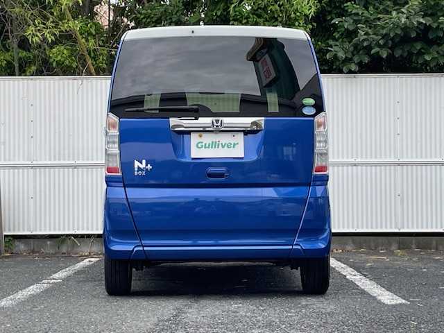 ホンダ Ｎ ＢＯＸ ＋ 2トーン G Lパッケージ 茨城県 2016(平28)年 4.8万km ブリリアントスポーティブルーメタリック2トーン ＧＬパッケージ　/純正ＳＤナビ　/地デジ対応ＴＶ　/Bluetooth　/ＣＤ/ＤＶＤ/バックカメラ/ビルトインＥＴＣ/片側パワースライドドア/横滑り防止装置/電動ミラー/純正フロアマット/プッシュスタート/スマートキー/ウルトラコーティングメンテナンスキット付き