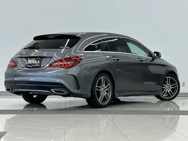 メルセデス・ベンツ ＣＬＡ１８０ Sブレイク AMG スタイル 岡山県 2017(平29)年 5.3万km マウンテングレー 純正ナビ/バックカメラ/Bluetooth/フルセグTV/パノラマガラスゴー/キーレスゴー/ハーマン・カードン/パワーテールゲート/ESP/アクティブブレーキアシスト/アテンションアシスト/ブラインドスポットアシスト/レーンキープアシスト/クルーズコントロール/オートライト/オートワイパー/LEDヘッドライト/アンビエントライト/ダイナミックセレクト/レザーシート/パワーシート/シートヒーター
