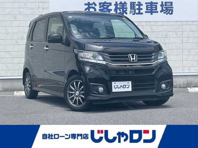 ホンダ Ｎ ＷＧＮ カスタム G 長崎県 2014(平26)年 11.9万km スマートブラック (株)IDOMが運営する【じしゃロン長崎店】の自社ローン専用車両になりますこちらは現金またはオートローンご利用時の価格です。自社ローンご希望の方は別途その旨お申付け下さい/純正Gathersナビ/ワンセグTV/Bluetooth/CD/DVD/SD再生/ETC/横滑り防止装置/オートライト/プッシュスタート/純正１４インチアルミホイール/社外フロアマット/ベンチシート/スマートキー