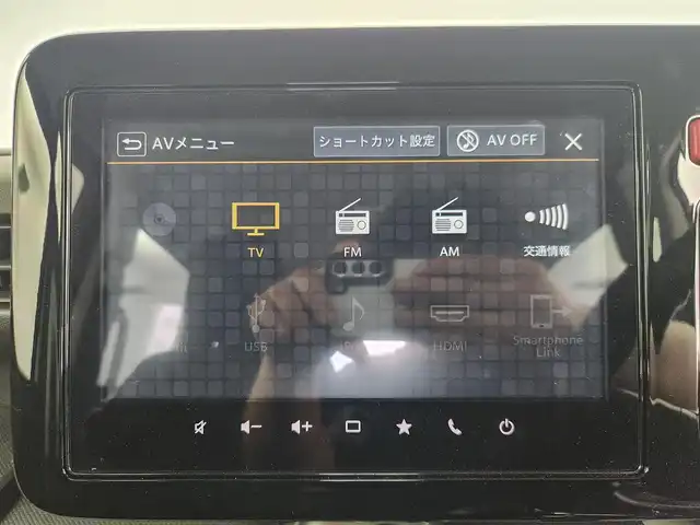スズキ スペーシア ギア HYBRID XZターボ 愛知県 2024(令6)年 0.2万km モスグレーメタリック 純正9型ナビ（フルセグ、AppleCarplay、Bluetooth）/全方位カメラ/HUD/両側パワスラドア/ACC/電子パーキング/オートホールド/衝突軽減ブレーキ/レーンキープアシスト/LEDヘッドライト/オートハイビーム/シートヒーター（D+N)/ハンドルヒーター/ターボ/スマートキー/オートライト/三点エアバック/フォグライト/電子パーキング/横滑り防止装置