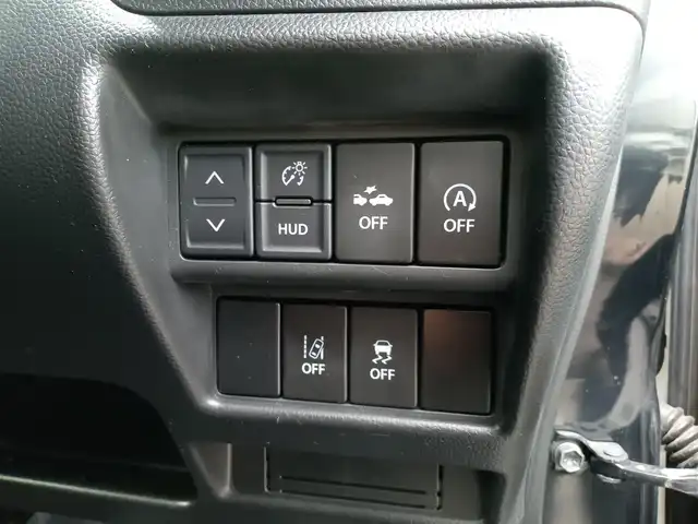 スズキ ワゴンＲ スティングレー HYBRID X 福井県 2018(平30)年 5.8万km ブルーイッシュブラックパール3 衝突被害軽減システム/社外SDナビ（AVN-R8）/・（フルセグTV/CD/DVD/Bluetooth）/バックカメラ/ETC/D席シートヒーター/ヘッドアップディスプレイ/オートLEDライト/スマートキー