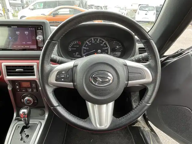 ダイハツ コペン セロ 道央・札幌 2018(平30)年 4.5万km ブリティッシュグリーンマイカ オープンカー/社外メモリナビ(AM/FM/CD/DVD/BT)/フルセグテレビ(走行中視聴可能)/バックカメラ/アイドリングストップ/プッシュスタート/ETC/イージークローザー/シートヒーター/ステアリングスイッチ/TRC/フォグランプ/防眩ミラー/横滑り防止装置/盗難防止装置/フロアマット(社外)