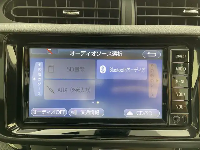 トヨタ アクア S スタイルブラック 群馬県 2016(平28)年 5.9万km ブラックマイカ 純正７型ナビ/CD/SD/Bluetooth/ワンセグTV/トヨタセーフティセンス/PCS/LDA/AHB/オートライト/ハロゲンヘッドライト/ヘッドライトレベライザー/電動格納ミラー/ビルトインETC/純正フロアマット/スマートキー/プッシュスタート/禁煙車