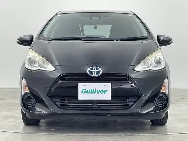 トヨタ アクア S スタイルブラック 群馬県 2016(平28)年 5.9万km ブラックマイカ 純正７型ナビ/CD/SD/Bluetooth/ワンセグTV/トヨタセーフティセンス/PCS/LDA/AHB/オートライト/ハロゲンヘッドライト/ヘッドライトレベライザー/電動格納ミラー/ビルトインETC/純正フロアマット/スマートキー/プッシュスタート/禁煙車