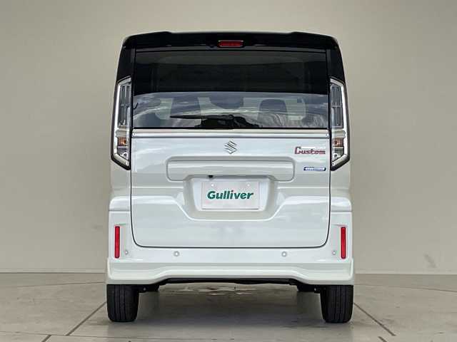 スズキ スペーシア カスタム HYBRID XS 愛知県 2025(令7)年 0.1千km ピュアホワイトパール/ブラック2トーン 届出済未使用車/純正9型ディズプレイオーディオナビ/全方位カメラ/両側パワースライドドア/レーダークルーズコントロール/シートヒーター/バックカメラ/ヘッドアップディスプレイ/コーナーセンサー/純正アルミホイール/LEDヘッドライト/ステアリングヒーター/オートマチックハイビーム/衝突軽減システム/フルセグ/Bluetooth/ステアリングスイッチ/スマートキー/プッシュスタート