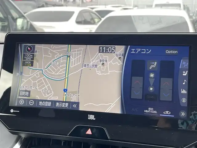 トヨタ ハリアー Z レザーパッケージ 滋賀県 2020(令2)年 4.3万km プレシャスブラックパール １２．３インチ純正ナビ/（Bluetooth/USB/Miracast/フルセグTV ）/Ｆ．Ｓ．Ｂカメラ/コーナーセンサー/前席パワーシート/前席シートヒーター/ステアリングヒーター/パワーリアゲート/ＪＢＬプレミアムサウンド/デジタルインナーミラー/MTモード付AT/ヘッドアップディスプレイ/追従型クルーズコントロール/オートハイビーム/オートライト/本革シート
