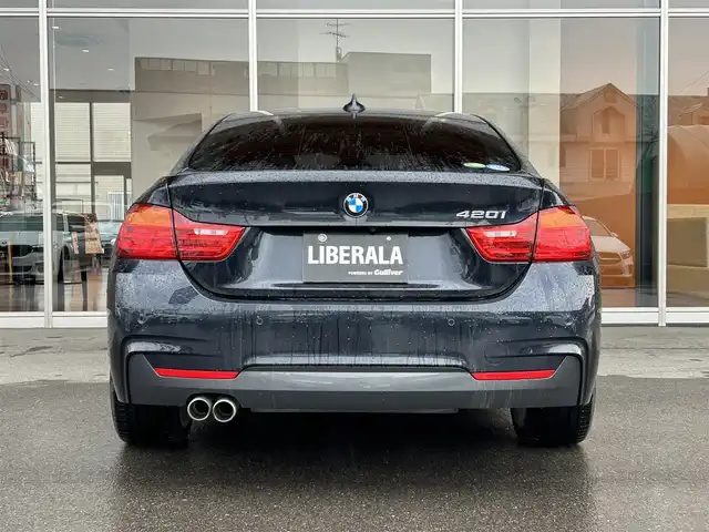ＢＭＷ ４２０ｉ グランクーペ Mスポーツ 岐阜県 2017(平29)年 4.6万km 黒 純正ナビゲーション/　Bluetooth　CD　DVD/ドライビングアシスト/　レーンディパーチャーウォーニング/　前車接近警告機能/　衝突回避・被害軽減ブレーキ/アクティブクルーズコントロール/レーンチェンジウォーニング/アダプティブLEDヘッドライト/バックカメラ/白革シート