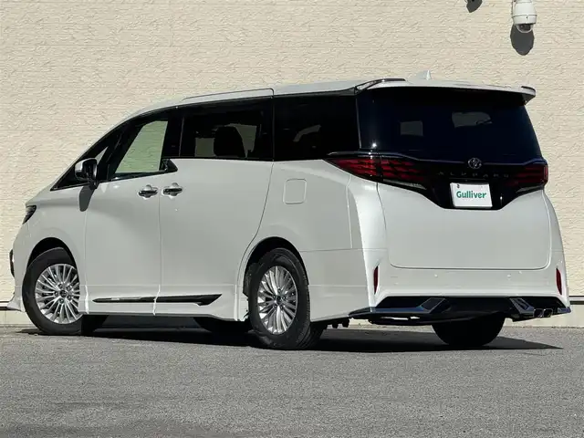 トヨタ アルファード Z 滋賀県 2024(令6)年 0.1万km プラチナホワイトパールマイカ ワンオーナ/モデリスタエアロ/前後ドラレコ/純正ナビ/全方位カメラ/フルセグＴＶ/黒革シート/シートヒーター/シートベンチレーション/ハンドルヒーター/両側パワースライドドア/ＢＳＭ/メモリシート/パワーシート/追従式クルコン