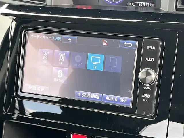 トヨタ ルーミー カスタムG S 滋賀県 2017(平29)年 6.2万km ブラックマイカメタリック 純正SDナビ/【Bluetooth/CD/DVD/フルセグ 】/バックカメラ/両側パワースライドドア/シートヒーター/追従クルーズコントロール/純正LEDライト/アイドリングストップ/純正14アルミ/前方ドライブレコーダー/ビルトインETC