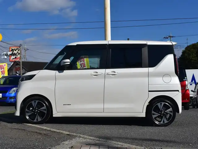 日産 ルークス HWS Gターボ プロパイロットED 神奈川県 2021(令3)年 2.4万km ホワイトパール ワンオーナー/先進安全装備/プロパイロット/インテリジェントエマージェンシーブレーキ/踏み間違い防止衝突アシスト/純正メモリナビ/フルセグテレビ/アラウンドビューモニター/CD/DVD/両側パワースライドドア/ETC/LEDヘッドライト/純正フロアマット/ドアバイザー/保証書/取説/ナビ説/スペアスマートキー