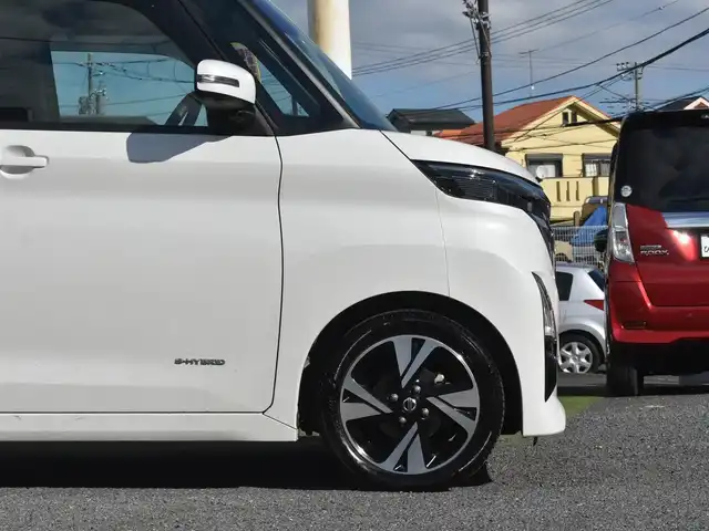 日産 ルークス HWS Gターボ プロパイロットED 神奈川県 2021(令3)年 2.4万km ホワイトパール ワンオーナー/先進安全装備/プロパイロット/インテリジェントエマージェンシーブレーキ/踏み間違い防止衝突アシスト/純正メモリナビ/フルセグテレビ/アラウンドビューモニター/CD/DVD/両側パワースライドドア/ETC/LEDヘッドライト/純正フロアマット/ドアバイザー/保証書/取説/ナビ説/スペアスマートキー