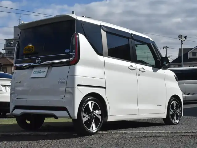 日産 ルークス HWS Gターボ プロパイロットED 神奈川県 2021(令3)年 2.4万km ホワイトパール ワンオーナー/先進安全装備/プロパイロット/インテリジェントエマージェンシーブレーキ/踏み間違い防止衝突アシスト/純正メモリナビ/フルセグテレビ/アラウンドビューモニター/CD/DVD/両側パワースライドドア/ETC/LEDヘッドライト/純正フロアマット/ドアバイザー/保証書/取説/ナビ説/スペアスマートキー