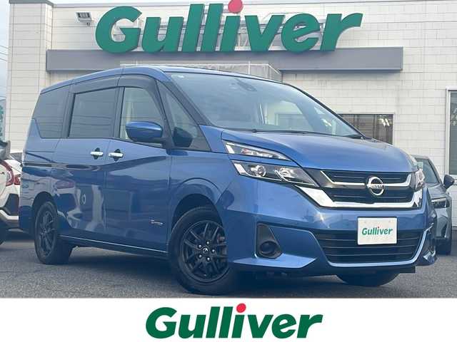 日産 セレナ X Vセレクション 三重県 2018(平30)年 13.9万km シャイニングブルー メーカーオプション/・LEDヘッドランプ/セーフティパックA/・サイド/カーテンエアバック/・アラウンドビューモニター/・踏み間違い衝突防止アシスト/・インテリジェントパーキングアシスト/・進入禁止標識検知/・ふらつき警報/・フロント/バックソナー/・ヒーター付ドアミラー/エマージェンシーブレーキ/車線逸脱警報/純正9型SDナビ/フルセグTV/【CD/DVD/BD/SD/Bluetooth/ipod】/ビルトインETC/両側パワースライドドア/クルーズコントロール/オートライト/195/65R15インチ純正AW/プッシュスタート/スマートキー/スペアキー/純正フロアマット