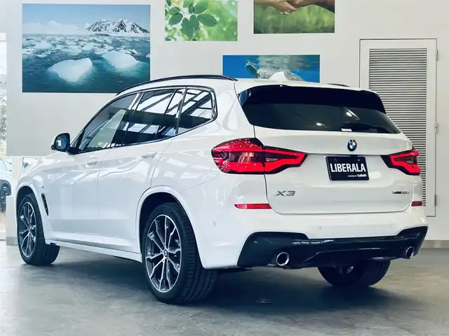 ＢＭＷ Ｘ３ xDrive20d Mスポーツ 大阪府 2021(令3)年 3.3万km アルピンホワイトⅢ ハイラインP/サンルーフ/HUD/ACC/黒革/パワーシート/シートヒーター/純正ナビ/360度カメラ/TV/applecarplay/純正20インチAW/LEDヘッドライト/電動リアゲート/ブラインドスポット/Dシートメモリ