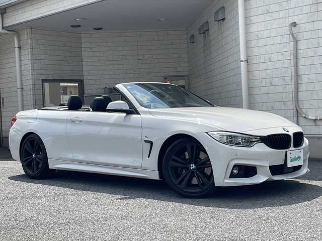 ＢＭＷ ４３５ｉ カブリオレ Mスポーツ 神奈川県 2014(平26)年 8.8万km アルピンホワイトⅢ 純正ナビ/バックカメラ/社外フロアマット/パワーシート/ウインカーミラー/パドルシフト/ISOFIX/レザーシート/ネックウォーマー/メモリシート/シートヒーター/オートライト