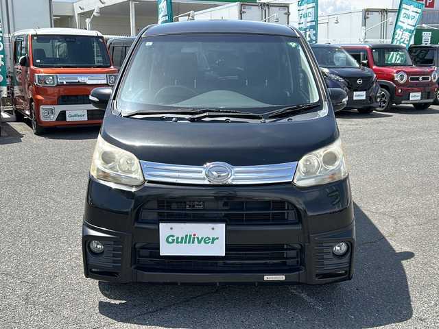 ダイハツ ムーヴ カスタム RS 愛知県 2011(平23)年 9万km ブラックマイカメタリック /純正ナビ/地デジ/CD/AUX//バックカメラ//純正エアロ//純正15インチAW//電動格納ミラー//純正HIDオートライト//純正フォグ//純正フロアマット/ドアバイザー//新車時保証書//取扱説明書//ナビ取扱説明書//スペアキー有
