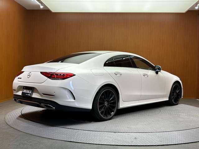 メルセデス・ベンツ ＣＬＳ２２０ｄ スポーツ エクスクルーシブPKG 千葉県 2018(平30)年 4.7万km ダイヤモンドホワイト サンルーフ　/純正ナビ　/３６０°ＡＣＣ　/ＨＵＤ　/黒革　/シートヒーター　/ベンチレーター　/パワーシート　/ＬＥＤヘッドライト　/ハイビームアシスト/電動リアゲート　/アンビエントライト　/ＡＭＧ２０インチＡＷ