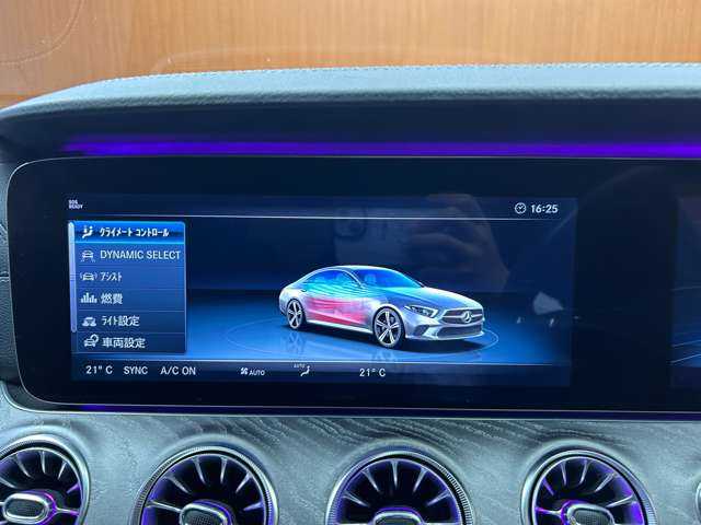 メルセデス・ベンツ ＣＬＳ２２０ｄ スポーツ エクスクルーシブPKG 千葉県 2018(平30)年 4.7万km ダイヤモンドホワイト サンルーフ　/純正ナビ　/３６０°ＡＣＣ　/ＨＵＤ　/黒革　/シートヒーター　/ベンチレーター　/パワーシート　/ＬＥＤヘッドライト　/ハイビームアシスト/電動リアゲート　/アンビエントライト　/ＡＭＧ２０インチＡＷ