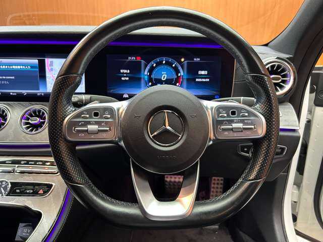 メルセデス・ベンツ ＣＬＳ２２０ｄ スポーツ エクスクルーシブPKG 千葉県 2018(平30)年 4.7万km ダイヤモンドホワイト サンルーフ　/純正ナビ　/３６０°ＡＣＣ　/ＨＵＤ　/黒革　/シートヒーター　/ベンチレーター　/パワーシート　/ＬＥＤヘッドライト　/ハイビームアシスト/電動リアゲート　/アンビエントライト　/ＡＭＧ２０インチＡＷ