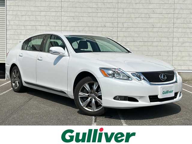 レクサス ＧＳ 350 新潟県 2008(平20)年 7.3万km 白 純正ナビ【TV/FM・AM】/クルーズコントロール/バックカメラ/パワーシート/純正アルミホイール/純正フロアマット/オートライト/ETC/プッシュスタート/スマートキー/スペアキー