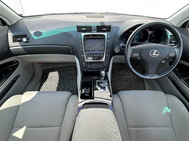 レクサス ＧＳ 350 新潟県 2008(平20)年 7.3万km 白 純正ナビ【TV/FM・AM】/クルーズコントロール/バックカメラ/パワーシート/純正アルミホイール/純正フロアマット/オートライト/ETC/プッシュスタート/スマートキー/スペアキー