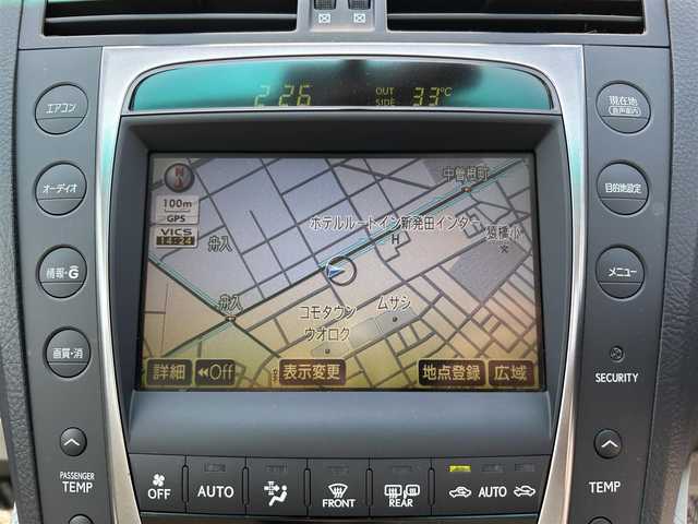 レクサス ＧＳ 350 新潟県 2008(平20)年 7.3万km 白 純正ナビ【TV/FM・AM】/クルーズコントロール/バックカメラ/パワーシート/純正アルミホイール/純正フロアマット/オートライト/ETC/プッシュスタート/スマートキー/スペアキー