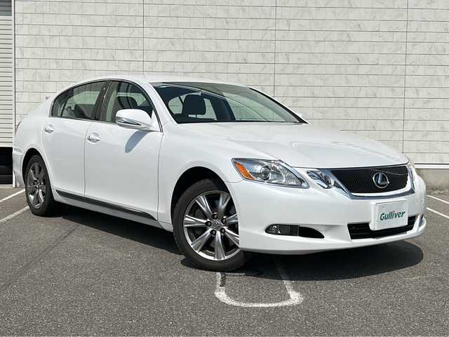 レクサス ＧＳ 350 新潟県 2008(平20)年 7.3万km 白 純正ナビ【TV/FM・AM】/クルーズコントロール/バックカメラ/パワーシート/純正アルミホイール/純正フロアマット/オートライト/ETC/プッシュスタート/スマートキー/スペアキー