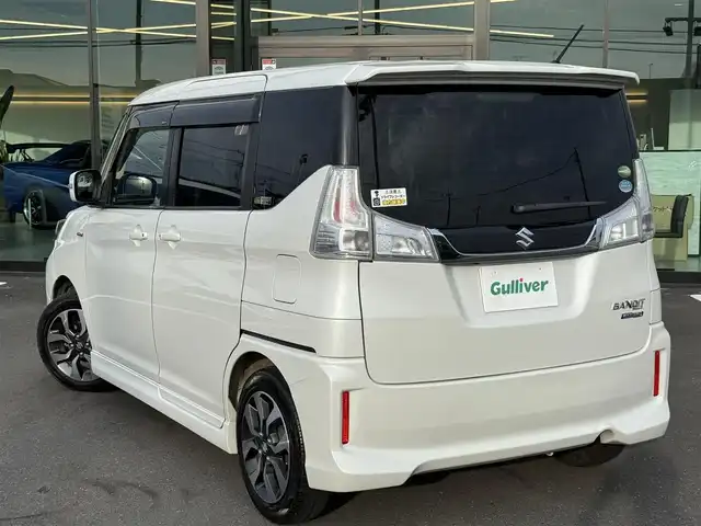 スズキ ソリオ バンディット HV MV 栃木県 2016(平28)年 7.9万km ピュアホワイトP KENWOODナビ/Bluetoothオーディオ/ワンセグTV走行中視聴可能/DVD再生機能/バックカメラ/ステアリングリモコン/左側パワースライドドア /運転席シートヒーター/シートバックテーブル/nanoe搭載フルオートエアコン/LEDヘッドライト/前後ドライブレコーダー/純正15インチAW/スマートキー×2
