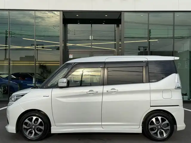 スズキ ソリオ バンディット HV MV 栃木県 2016(平28)年 7.9万km ピュアホワイトP KENWOODナビ/Bluetoothオーディオ/ワンセグTV走行中視聴可能/DVD再生機能/バックカメラ/ステアリングリモコン/左側パワースライドドア /運転席シートヒーター/シートバックテーブル/nanoe搭載フルオートエアコン/LEDヘッドライト/前後ドライブレコーダー/純正15インチAW/スマートキー×2