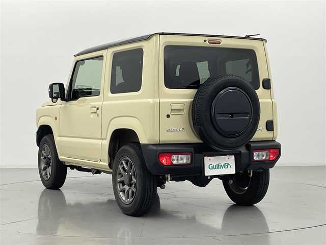 スズキ ジムニー XC 熊本県 2022(令4)年 4.3万km シフォンアイボリーメタリックブラック2トーンルーフ ワンオーナー　/禁煙車　/４WD/社外ナビ（ＢＴ・フルセグ・ＳＤ）/純正前方ドライブレコーダー　/ビルトインＥＴＣ　/前席シートヒーター　/クルーズコントロール　/スズキセーフティサポート/・デュアルカメラブレーキサポート/・車線逸脱警報機能/・誤発進制御機能/・先行車発進お知らせ機能/・標識認識機能/横滑り防止/アイドリングストップ/純正フロアマット/純正１７インチAW/オートライト/オートマチックハイビーム/LEDヘッドライト/フォグライト/スマートキー/プッシュスタート/スペアキー1本/保証書/取扱説明書