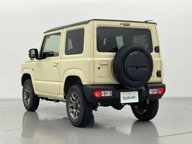 スズキ ジムニー XC 熊本県 2022(令4)年 4.3万km シフォンアイボリーメタリックブラック2トーンルーフ ワンオーナー　/禁煙車　/４WD/社外ナビ（ＢＴ・フルセグ・ＳＤ）/純正前方ドライブレコーダー　/ビルトインＥＴＣ　/前席シートヒーター　/クルーズコントロール　/スズキセーフティサポート/・デュアルカメラブレーキサポート/・車線逸脱警報機能/・誤発進制御機能/・先行車発進お知らせ機能/・標識認識機能/横滑り防止/アイドリングストップ/純正フロアマット/純正１７インチAW/オートライト/オートマチックハイビーム/LEDヘッドライト/フォグライト/スマートキー/プッシュスタート/スペアキー1本/保証書/取扱説明書