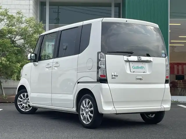 ホンダ Ｎ ＢＯＸ ＋ G Lパッケージ 岡山県 2013(平25)年 8.9万km プレミアムホワイトパール 社外メモリナビ　CN-RE04D/フルセグTV、CD、DVD、AM、FM、Bluetooth/両側スライド/車いす仕様車/電動ウィンチ/ステアリングリモコン/スマートキー/社外アルミホイール