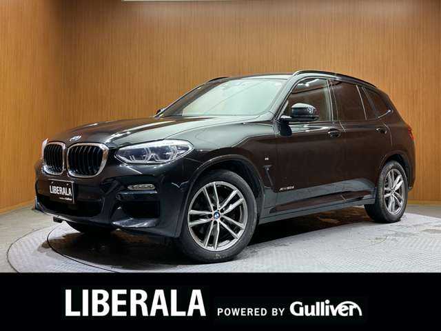ＢＭＷ Ｘ３ xDrive20d Mスポーツ 千葉県 2018(平30)年 5.9万km 黒Ｍ ハイラインＰＫＧ　/茶革シート　/ＡＣＣ　/ナビ　/ＴＶ　/Ｂｌｕｅｔｏｏｔｈ接続　/３６０°前後シートヒーター　/電動リアゲート　/パーキングアシスタントプラス　/ＬＥＤヘッドライト　/衝突軽減Ｂ　/ＢＳＭ　/ＬＫＡ