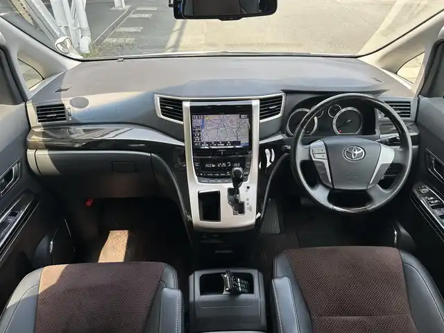 トヨタ アルファード 240S タイプゴールドⅡ 静岡県 2014(平26)年 10.9万km ホワイトパールクリスタルシャイン アルパイン9インチナビ /フルセグTV/CD/DVD再生/BTオーディオ/HDMI/AM/FM/10.2インチフリップダウン/ドラレコ/バックカメラ/パワーバックドア/クルコン/スマートキー