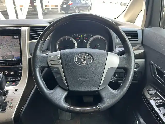 トヨタ アルファード 240S タイプゴールドⅡ 静岡県 2014(平26)年 10.9万km ホワイトパールクリスタルシャイン アルパイン9インチナビ /フルセグTV/CD/DVD再生/BTオーディオ/HDMI/AM/FM/10.2インチフリップダウン/ドラレコ/バックカメラ/パワーバックドア/クルコン/スマートキー