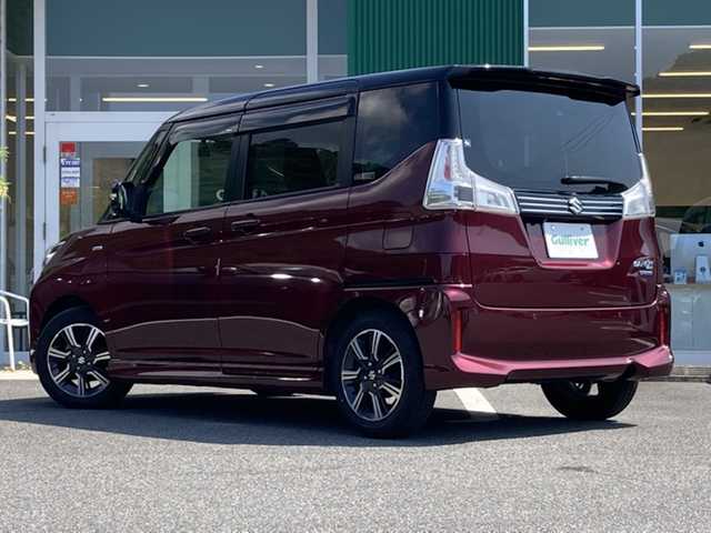 スズキ ソリオ バンディット HV MV 愛媛県 2020(令2)年 3.6万km クラレットレッドメタリック/ブラック2トーンルーフ 純正8インチナビ(CN-RZ853)/・CD/DVD/フルセグTV/・Bluetooth/MSV/後席モニター/アラウンドビューモニター/両側パワースライドドア/前後ドライブレコーダー/ビルトインETC/衝突軽減ブレーキ/レーダークルーズコントロール/レーンキープアシスト/パドルシフト/コーナーセンサー/アイドリングストップ/ーーーーーーーーーー/AA出品票に記載あり(未着)/取扱説明書/保証書/スペアキー