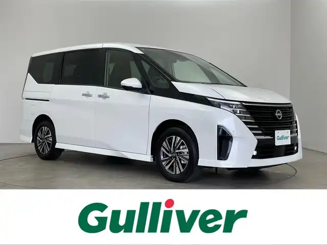 日産 セレナ e－パワー ハイウェイスター V 埼玉県 2025(令7)年 0.1千km プリズムホワイト 登録済未使用車　純正１２．３インチディスプレイオーディオ　フリップダウンモニター　アラウンドビュー　ＢＳＩ　プロパイロット　インテリジェントルームミラー　ＥＴＣ２．０　前後ドラレコ　ワイヤレス充電