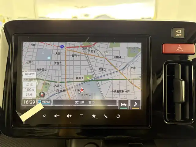 スズキ スペーシア カスタム HYBRID XS 愛知県 2025(令7)年 0.1千km パールⅡ 届出済未使用車/登録時走行距離4km/スズキセーフティサポート/純正メモリナビ/フルセグTV/Bluetooth/AppleCarPlay/AndroidAuto/全方位モニター/前席シートヒーター/革巻きステアリング/ステアリングリモコン/アダプティブクルーズコントロール/ハーフレザーシート/後席サーキュレーター/後席サンシェード/ステアリングヒーター/両側パワースライドドア/ヘッドアップディスプレイ/電動パーキングブレーキ/LEDヘッドライト/フォグランプ