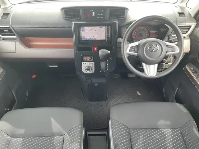 トヨタ ルーミー G 福岡県 2020(令2)年 4.4万km ブラックマイカメタリック 純正ナビ/（AM/FM/CD/DVD/SD/SDREC/BT/フルセグ）/クルーズコントロール/前後コーナーセンサー/衝突軽減ブレーキ/オートハイビーム/両側パワースライドドア/ETC/バックカメラ/前後ドライブレコーダー/LEDヘッドライト/純正フロアマット/純正ドアバイザー/オートライト/オート電動格納ミラー/ステアリングスイッチ/プッシュスタート/スマートキー/保証書・記録簿