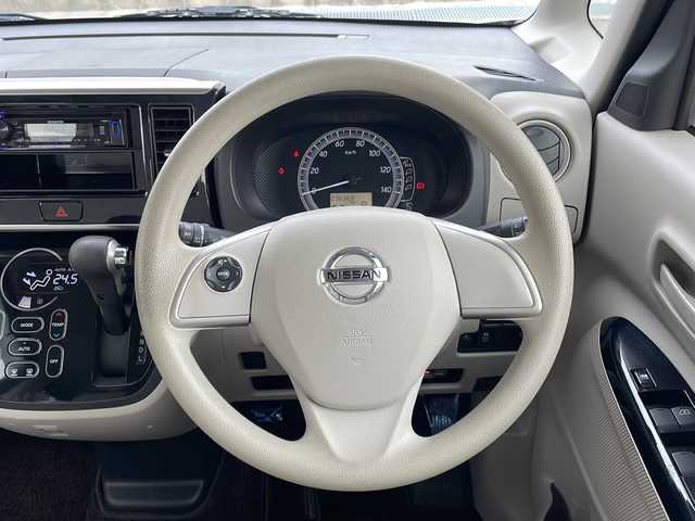 日産 デイズ ルークス X 山口県 2016(平28)年 3.7万km クールシルバー ワンオーナー車/KENWOODオーディオ/・AM/FMラジオ/・CD再生機能/両側パワースライドドア/アラウンドビューモニター/バックカメラ/ＥＴＣ/スマートキー/プッシュスタート/スペアキー1本/保証書/取扱説明書/純正フロアマット/後席サーキュレーター/サイドマーカーランプ/ドアバイザー