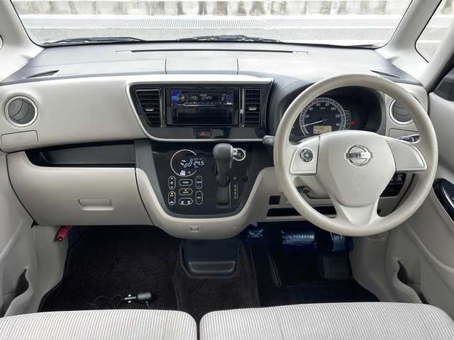 日産 デイズ ルークス X 山口県 2016(平28)年 3.7万km クールシルバー ワンオーナー車/KENWOODオーディオ/・AM/FMラジオ/・CD再生機能/両側パワースライドドア/アラウンドビューモニター/バックカメラ/ＥＴＣ/スマートキー/プッシュスタート/スペアキー1本/保証書/取扱説明書/純正フロアマット/後席サーキュレーター/サイドマーカーランプ/ドアバイザー