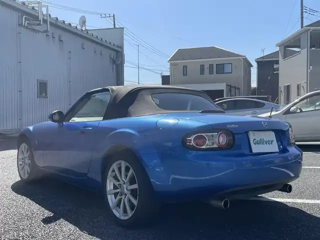 マツダ ロードスター RS 静岡県 2005(平17)年 5.9万km ウィニングブルーメタリック ユーザー買取車両/BOSEサウンド/オープンカー【手動】/6速MT/FM・AM・CD・MP3/純正アルミホイール17インチ/パワーウィンドウ/ABS/ETC/タイヤサイズ205/45/17