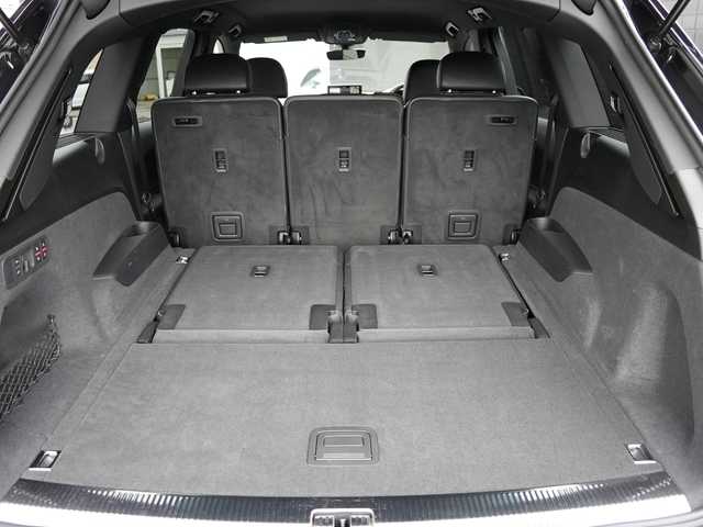 アウディ Ｑ７ ブラックスタイリング 静岡県 2019(平31)年 1.7万km 黒 125台限定モデル　ブラックデザイン/MMIナビゲーションTV Bluetooth/全方位カメラ/ブラックレザーシート シートヒーター /シートヒーター /バーチャルコクピット/Audi Sport20インチブラックアルミホイール/ブラックルーフレール/マトリクスLEDヘッドライト/Audyプレセンス衝突軽減ブレーキ　レーンアシスト/アダプティブクルーズコントロール/サイドアシスト/サードシート電動格納シート/ドライブセレクト/パワーバックドア /DSRCETC