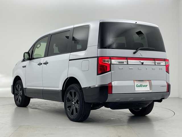 三菱 デリカＤ：５ シャモニー 愛知県 2025(令7)年 0.1千km ホワイトダイヤモンド 登録済未使用車　14km/全方位カメラ/シートヒーター/ブラインドスポットモニター/衝突軽減ブレーキ/レーンキープアシスト/オートマチックハイビーム/レーダークルーズコントロール/両側パワースライドドア/LEDヘッドライト/ステアリングヒーター/電動パーキング/オートホールドブレーキ/ハーフレザーシート